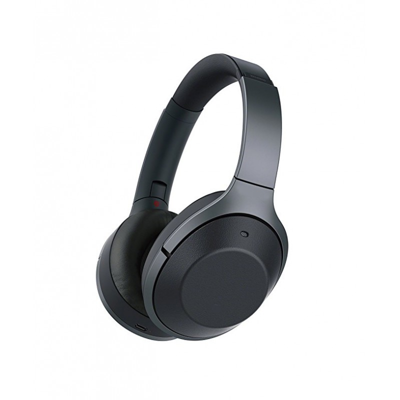Wireless Bluetooth Headphones with Microphone - Hi Res Audio and Active Sound Cancellation - Foldable On Ear Headphones with Travel Case